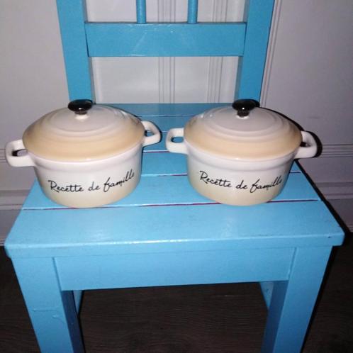 Mini pannetje recette de camille 2 stuks, Huis en Inrichting, Keuken | Keukenbenodigdheden, Zo goed als nieuw, Ophalen