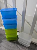 8x Ikea Glis bakjes geel-blauw-groen, Ophalen of Verzenden