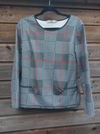 Shirtje bewerkt Sophia maat L/40, Kleding | Dames, Ophalen of Verzenden, Zo goed als nieuw, Maat 38/40 (M), Korte mouw