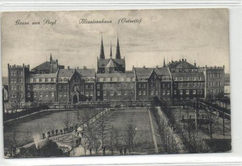 x04053 steyl missiehuis ostseite, Verzamelen, Ansichtkaarten | Nederland, Gelopen, Limburg, Voor 1920, Verzenden
