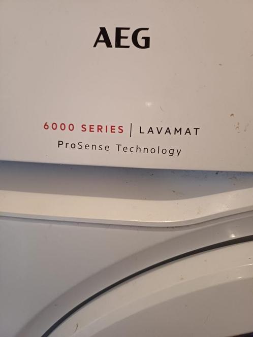 AEG 6000 Serie Wasmachine, Witgoed en Apparatuur, Wasmachines, Gebruikt, Voorlader, 6 tot 8 kg, 85 tot 90 cm, 1200 tot 1600 toeren