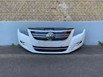voorbumper volkswagen Tiguan 2007 tot 2010 wit bumper, Gebruikt, Ophalen of Verzenden, Bumper, Volkswagen