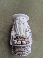 Japans Netsuke Snijwerk - Geluksgod, Antiek en Kunst, Ophalen of Verzenden
