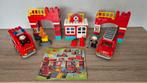 LEGO Duplo Brandweerkazerne - 10593, Kinderen en Baby's, Speelgoed | Duplo en Lego, Ophalen of Verzenden, Gebruikt, Complete set