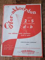 Cijferakkoorden Cijfer - Akkoorden - Band1, Muziek en Instrumenten, Bladmuziek, Ophalen of Verzenden, Gebruikt, Les of Cursus