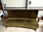 Retro/vintage bankstel, Huis en Inrichting, Banken | Bankstellen, Ophalen, Hout, Gebruikt, Retro, brocante