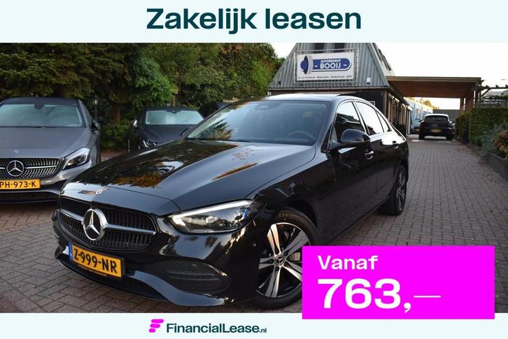 Mercedes-Benz C-klasse 300 e Luxury Line AUTOM PANO-DAK/CRUI, Auto's, Mercedes-Benz, Bedrijf, Lease, Financial lease, C-Klasse