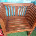 Houten stoel, Tuin en Terras, Tuinbanken, Ophalen of Verzenden, Zo goed als nieuw, Hout