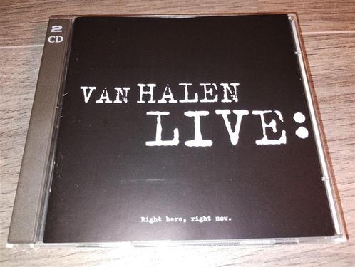 Van Halen - Live [Right Here,Right Now] 2 CD, Cd's en Dvd's, Cd's | Hardrock en Metal, Zo goed als nieuw, Ophalen of Verzenden