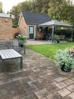 Gratis Betonnen terrasstenen  50m2  of gedeelte ervan, Tuin en Terras, Tegels en Klinkers, Ophalen of Verzenden, Beton, Minder dan 5 m²