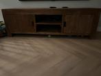 Teak houten TV televisie meubel - 160 x 44 x 50, Ophalen, Gebruikt, Teakhout