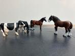 Schleich Dieren Set - Paarden en Koeien, Ophalen of Verzenden, Zo goed als nieuw, Jongen of Meisje