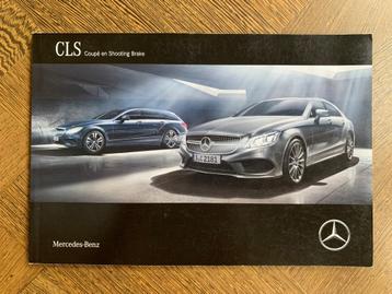 Brochure folder Mercedes-Benz CLS-klasse C218 S218 X218 2015 beschikbaar voor biedingen