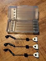 Fox Black Label Mini Swingers - 3 stuks + Isotopen, Watersport en Boten, Hengelsport | Karpervissen, Ophalen of Verzenden, Gebruikt