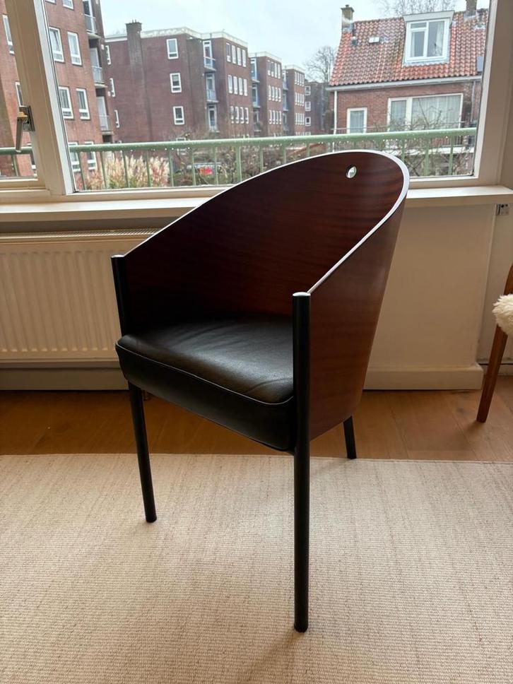 Costes stoel van Driade (mahonie), Huis en Inrichting, Stoelen, Zo goed als nieuw, Eén, Hout, Bruin, Ophalen