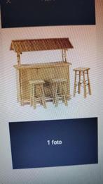 2x bamboe bar te koop!, Ophalen, Zo goed als nieuw