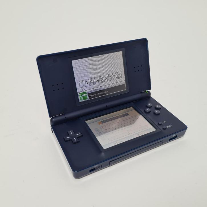 Nintendo DS Lite Donker Blauw, Spelcomputers en Games, Games | Nintendo DS, Gebruikt, Overige genres, 1 speler, Vanaf 3 jaar, Ophalen of Verzenden