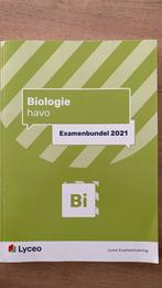 Examenbundel havo Biologie 2021, Ophalen of Verzenden, Zo goed als nieuw