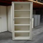 Gispen Roldeurkasten | Garagekasten | Creme/Wit | 198x100x47, Gebruikt, -, -, Meerdere deuren