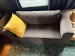 Compate Slaapbank IKEA ASKEBY bruin/grijs, Ophalen, Bruin, Tweepersoons, 140 cm