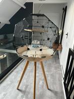 Omlet Geo vogelkooi + standaard – gebruikt, Ophalen, Gebruikt, Metaal, Vogelkooi