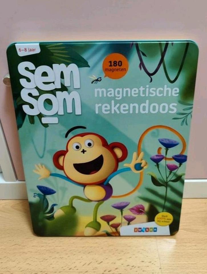 Zwijsen Semsom Magnetische Rekendoos - Leerzaam & Leuk!, Kinderen en Baby's, Speelgoed | Educatief en Creatief, Zo goed als nieuw