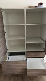 Ruime Kledingkast met Lades en Planken, Kunststof, 100 tot 150 cm, 200 cm of meer, Ophalen of Verzenden
