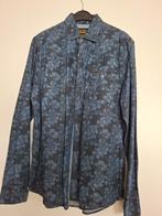 Heren overhemd, Ophalen, Blauw, Nieuw, Halswijdte 39/40 (M)