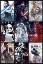 Star Wars Maxi Poster - The Last Jedi Characters, Ophalen of Verzenden, Nieuw, Boek of Poster