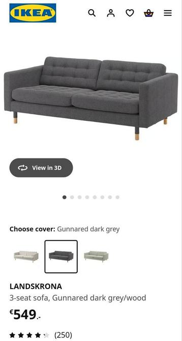 Landskrona bank van Ikea - afbeelding 2