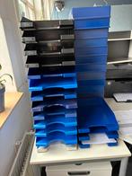 Brievenbakjes - blauw merk Office, Han, Staples., Diversen, Bureau-accessoires, Ophalen, Zo goed als nieuw