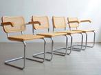 Set of four Bauhaus style dining chairs - Cesca inspired, Ophalen, Gebruikt, 60 tot 90 cm, 4 krukken