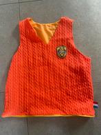 Oranje Holland Jumbo Vest - Omkeerbaar en Tas, Maat 48/50 (M), Zo goed als nieuw, Kleding, Oranje of Koningsdag