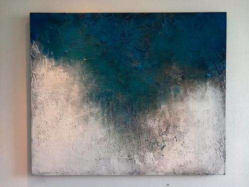 HIGHER GROUND 100X120 CM, Antiek en Kunst, Kunst | Schilderijen | Abstract, Ophalen