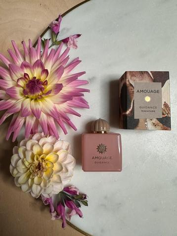 Nieuw zeldzame parfum miniatuur Amouage Guidance beschikbaar voor biedingen