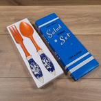 Salade/ slabestek , vork en lepel met Delfts blauw "Nieuw ", Overige materialen, Niks, Nieuw, Ophalen of Verzenden