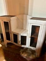 2 delige antieke keukenkast, of als commode, landelijk wonen, Ophalen of Verzenden