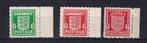 X188) WO2 Duitse bez Guernsey/Jersey 3x MNH origineel, Ophalen of Verzenden, Duitse Keizerrijk, Postfris