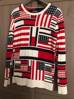Tommy Hilfiger flag sweater trui XS/S als NIEUW, Blauw, Ophalen of Verzenden, Zo goed als nieuw, Maat 34 (XS) of kleiner