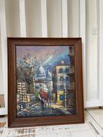 Schilderij - Prachtig Straatbeeld, Ophalen of Verzenden