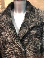 Mooie grijze astrakan bontjas / jas maat 42, Kleding | Dames, Jassen | Winter, Etten-Leur, Maat 42/44 (L), Djt@dejuistetoon.eu