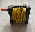 Gardena slang haspel met 15 mtr  merk rehau slang., Tuin en Terras, Ophalen, Zo goed als nieuw, Tuinslanghaspel