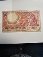 25 Gulden biljet 1955 - Vijf en Twintig Gulden, Postzegels en Munten, Ophalen of Verzenden, 25 gulden, Los biljet