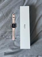 Apple Watch Series 3 GPS 38 mm - Aluminium Roze, Sieraden, Tassen en Uiterlijk, Smartwatches, Ophalen, IOS, Zo goed als nieuw