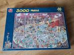 Jan van haasteren  3000 het circus, Hobby en Vrije tijd, Denksport en Puzzels, Ophalen of Verzenden, Meer dan 1500 stukjes, Zo goed als nieuw