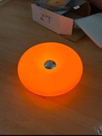 Retro donut lamp oranje, Huis en Inrichting, Ophalen of Verzenden, Zo goed als nieuw