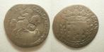 Utrecht Rijderschelling zilver 1680 met klop, Postzegels en Munten, Vóór koninkrijk, Zilver, 25 cent, Ophalen of Verzenden