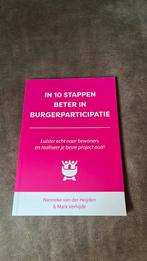 In 10 stappen beter in burgerparticipatie, Boeken, Ophalen of Verzenden, Zo goed als nieuw, Nanneke van der Heijden; Mark Verhijde