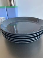 Iittala Teema bord 26cm antraciet 6 stuks, Ophalen, Gebruikt, Bord(en), Overige stijlen