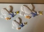 3 stuks ganzen voor aan de muur, Antiek en Kunst, Ophalen of Verzenden